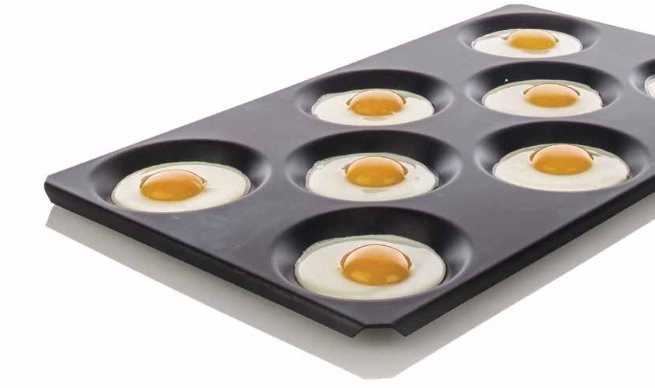 bandeja para tortillas y huevos